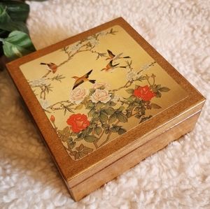 Vintage Wooden Coaster Box Set